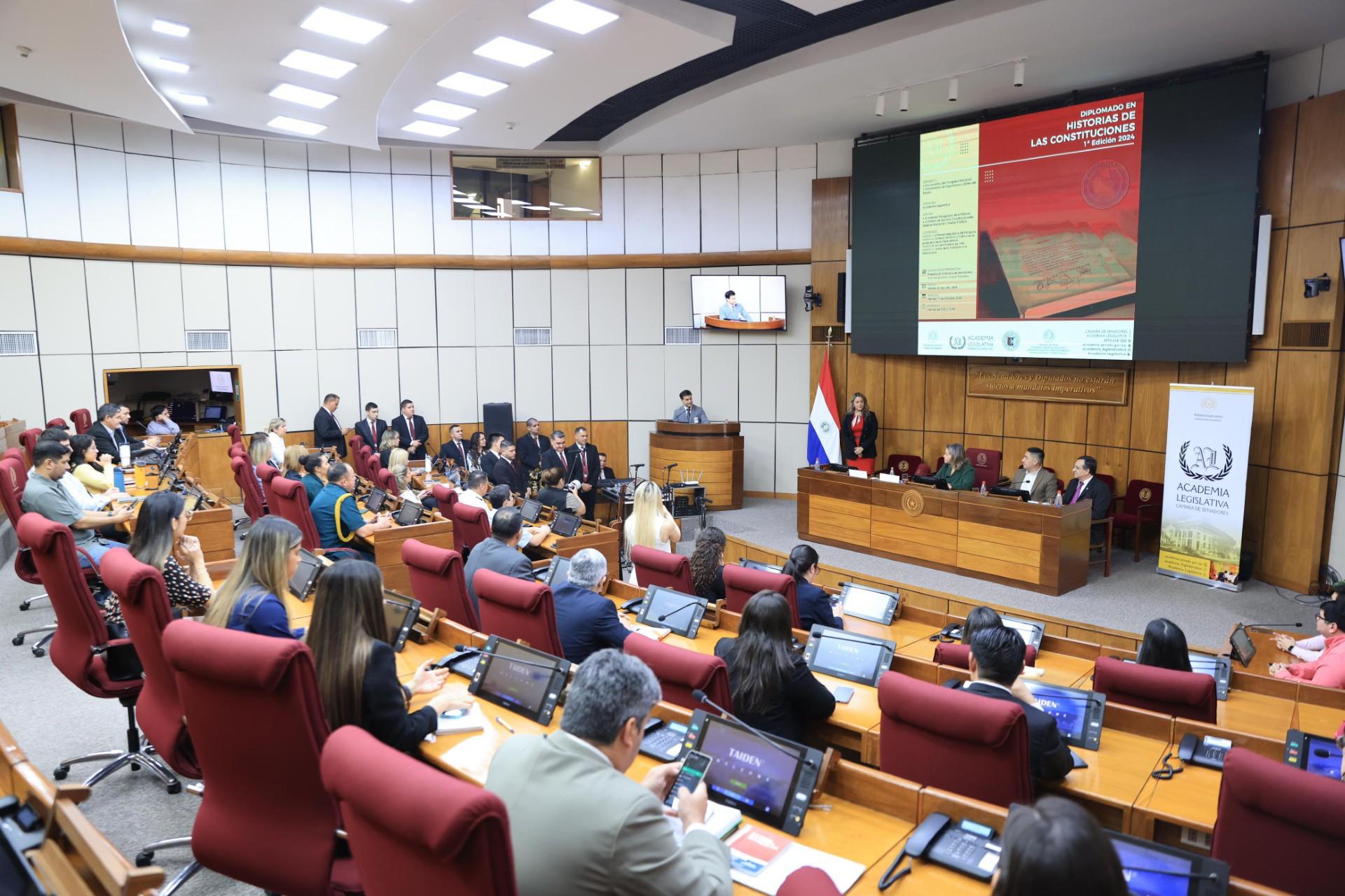 Sala de Sesiones - Cámara de Senadores